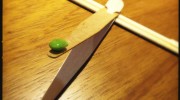 How to make a Wagamama edemame pea shooter